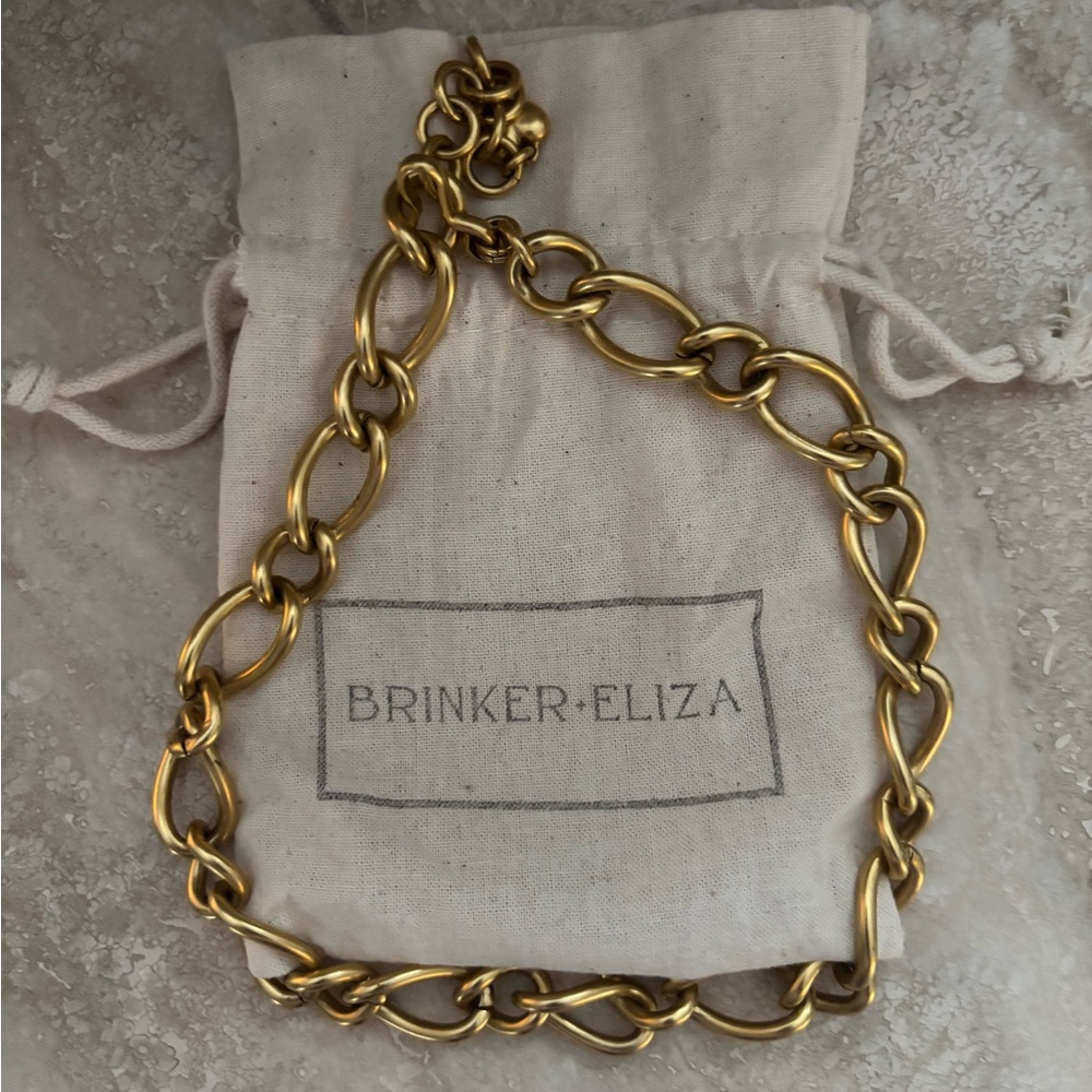 Brinker + Eliza Gold Chunky Chain Necklace